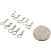 discontinued chrome Micro Body Clips (10) photo