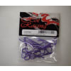 Purple bent Body Clips 43mm long 1.5mm wire (10) photo