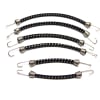 1/10 Scale elastic cord Set (6) Black W/ White photo