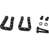 Black Aluminum Monster Flat Shackles TRX-4 SCX10 SCX10 II photo