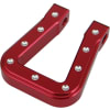 Red Aluminum Monster Flat Shackles TRX-4 SCX10 SCX10 II photo