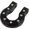 Black Aluminum Monster D-Ring Shackles TRX-4 SCX10 SCX10 II photo