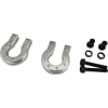 Silver Aluminum Monster D-Ring Shackles TRX-4 SCX10 SCX10 II photo