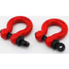 1/10 Scale Red Tow Shackle D-Rings (2) photo