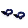 1/10 Scale Aluminum Blue Tow Shackle D-Rings (2) photo