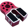 Aluminum Winch Flat Link Red photo