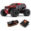 GORGON 2WD MT 1/10 RTR Smart 3300 7C S120 USB Red photo