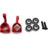 Aluminum Oversize bearing Knuckle (RED) - ARRMA 2WD photo