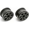 discontinued  Spoked Wheels Black 18r (2) photo