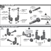 SC10 Steering Blocks Hex photo