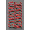 Associated Front Shock Spring 3 red 3.90 lb photo