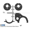 Axial 2-Speed Hi/Lo Transmission Motor Mount Yeti photo