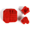 AX31384 AR44 Differential Cover/Link Mounts Red photo