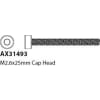 M2.6x25mm SHCS Socket Head Cap Screws (6) photo