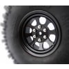 Black Steel 1.9 Beadlock 6-Lug Wagon Wheels 12mm Hex (4) photo