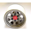 Raw Steel 2.2 Beadlock 6-Lug Wagon Wheels 12mm Hex (4) photo