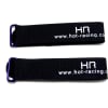 discontinued Lp Purple/Black hook and loop Straps 200mm photo