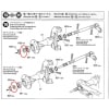 Drive Shaft Tube W/ Bearing C-Hubs Clod Buster photo