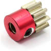 Red 32 Pitch 9 Tooth Pinion Gear photo