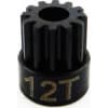 12t 0.5 Mod Hardened Steel Pinion Gear 1/8 Bore photo