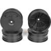 Speedline Buggy Wheels for Losi 22-4/Tekno EB410 Front Black (4) photo