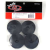 Slim Speedline Buggy Wheels for TLR 22 3.0 - 4.0 Front Black 4Pc photo