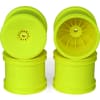 Speedline ST Wheels for TLR 22T / YELLOW / 4 pieces photo