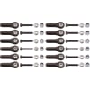 Heavy-Duty Ball Links 4-40 W/Spacers Black (12) photo