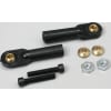 Swivel Ball Link Black 2-56 w/Hardware (2) photo