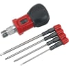 4-Piece Metric Hex Wrench Set with Handle photo