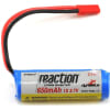 3.7V 650mAh 1S Li-Ion w/JST: PRB React 9 photo