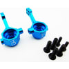 Blue Aluminum Steering Knuckles 4wd ECX photo