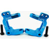 Aluminum Caster Blocks (Blue) - ECX 2WD photo