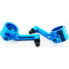 Aluminum Steering Blocks (blue) - ECX 2WD photo