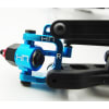 Aluminum Steering Blocks (blue) - ECX 2WD photo