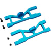 Aluminum Sb Front Suspension Arm Set (Blue) - ECX 2WD photo