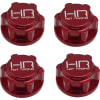 Red Aluminum 17mm Dirt Shield Wheel Nuts E-Revo 2.0 photo