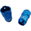 Blue Aluminum Rear Axle Lock-Out (2) for ECX Temper photo