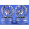 Radio Shack XMODs Split 6-Spoke Silver Aluminum Wheels photo