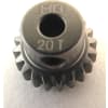 20t 48p Hard Anodized Aluminum Pinion Gear 1/8 Inch Bore photo