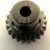 22t 48p Hard Anodized Aluminum Pinion Gear 1/8 Inch Bore photo