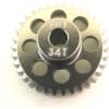 34 Tooth 48 Pitch Hard Aluminum Pinion Gear photo