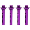 Purple Aluminum Swivel Spring Loaded Body Posts HPI Hellfire photo