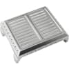 Aluminum Replica radiator Cover Silver photo