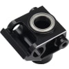 Front Bearing Steering Mount Black photo