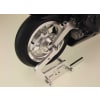 Silver Motorcycle Stand Kyosho MC photo