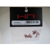 discontinued Shinny Red Micro Body Clips (10) photo