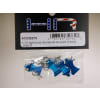 1/10 Light Blue Aluminum EZ Pulls (4) Body Clips (8) photo