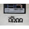 1/10 Scale Aluminum Black Tow Shackle D-Rings (4) photo