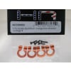 1/10 Scale Aluminum Orange Tow Shackle D-Rings (4) photo